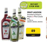 Fruit Lagoon Strawberry Daiquiri, Mojito Or Pina Colada Mix-For Any 2 x 750ml