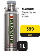 Magnum Cream Liqueur-1 x 1L Each