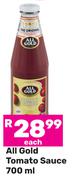 All Gold Tomato Sauce-700ml 