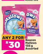 Beacon Mallows Assorted-For Any 2 x 135g