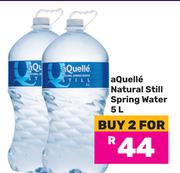 Aquelle Natural Still Spring Water-For 2 x 5Ltr