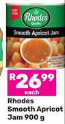 Rhodes Smooth Apricot Jam-900g