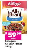 Kellogg's All Bran Flakes-750g Each