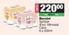 Bernini Spritzer Cans-For 2 x 6 x 500ml