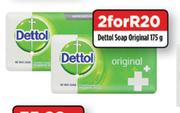 Dettol Soap Original-For 2x175g