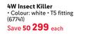 Eurolux 4W Insect Killer 67741-Each