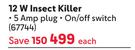 Eurolux 12W Insect Killer 67744-Each