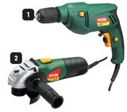 Ryobi 115mm 650W Angle Grinder HG-650 256194-Each