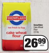 Snowflake Cake Wheat Flour-2.5Kg Each