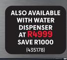 Hisense 223L Bottom Freezer Fridge Inox With Water Dispenser 