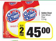 Golden Cloud Cake Wheat Flour-For 2 x 2.5Kg