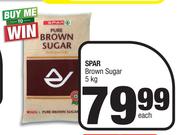 Spar Brown Sugar-5Kg Each