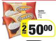 Spekko Parboiled Rice-For 2 x 2Kg