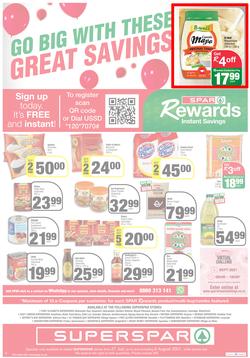 SUPERSPAR EASTERN CAPE : Go Big (27 July - 8 August 2021) Valid In | Bluewater Bay, Amalinda, Knysna, Heather Park, Jeffery's Bay, Rosehill, Protea, Sedgefield, Spandau, page 12