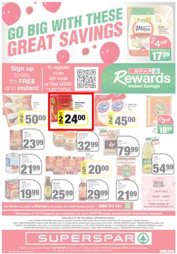 SUPERSPAR EASTERN CAPE : Go Big (27 July - 8 August 2021) Valid In | Bluewater Bay, Amalinda, Knysna, Heather Park, Jeffery's Bay, Rosehill, Protea, Sedgefield, Spandau, page 12