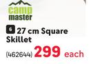 Campmaster 27cm Square Skillet-Each