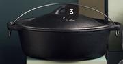 Campmaster Flat Bottom Potjie No.10-Each