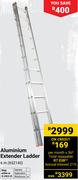 Aluminium Extender Ladder 6m