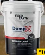 Fired Earth 5L Rubber Coat (Standard Colours)