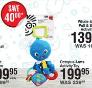 Bright Starts Octopus Arms Activity Toy