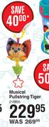 Playgro Musical Pullstring Tiger