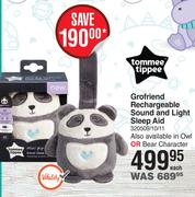 Tommee Tippee Grofriend Rechargeable Sound & Light Sleep Aid-Each