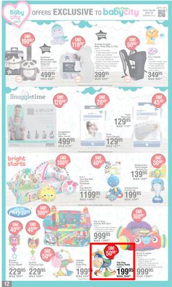 Dis-Chem : Baby Snuggly Savings (21 July - 14 August 2022), page 12