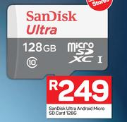 Sandisk Ultra Android Micro SD Card 128GB