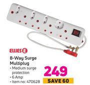 Ellies 8 Way Surge Multiplug