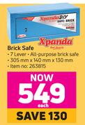 Xpanda Brick Safe-Each