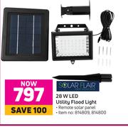 Solar Flair 28W LED Utility Floodlight