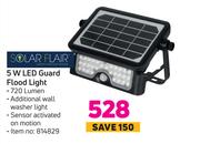 Solar Flair 5W LED Guard Flood Light