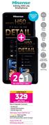 2 x Hisense Infinity H50 Lite Smartphone-On 1GB Red Core More Data + On Promo 70