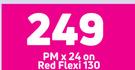 Vivo Y01 4G Smartphone-On Red Flexi 130