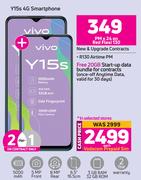 2 x Vivo Y15s 4G Smartphone-On Red Flexi 130