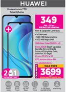 2 x Huawei Novo Y70 Smartphone-On 1GB Red Core More Data + On Promo 70