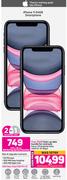 Apple iPhone 11 64GB Smartphone-Each
