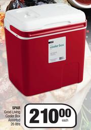 Spar cooler box clearance