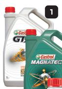Castrol 5L GTX 20W-50 Motor Oil-Each