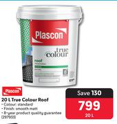 Plascon 20L True Colour Roof