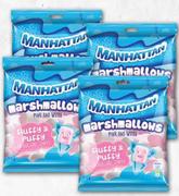 Manhattan Pink & White Marshmallows-For 3 x 150g