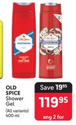 Old Spice Shower Gel (All Variants)-For Any 2 x 400ml