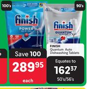 Finish Quantum Auto Dishwashing Tablets-100's/90's Each