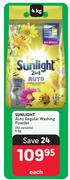 Sunlight Auto Regular Washing Powder (All Variants)-4Kg Each