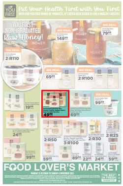 Food Lover's Market Western Cape : Happy, Healthy Living (31 October - 06 November 2022), page 12