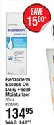 Benzaderm Excess Oil Daily Facial Moisturiser-50ml