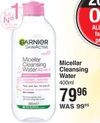 Garnier Micellar Cleansing Water-400ml