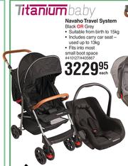 Titanium baby travel online system