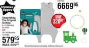 Tommee Tippee Steppeebag The Original Gro Bag 6-18 Months Or 18-36 Months-Each