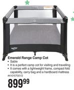 Baby Things Emerald Range Camp Cot